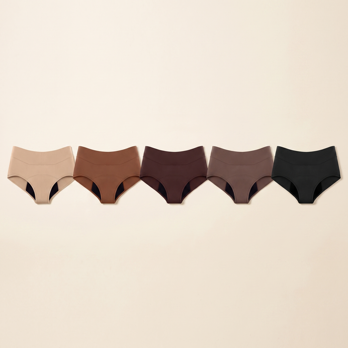 All five Everfleur shades — every pair covered by the 60-night guarantee