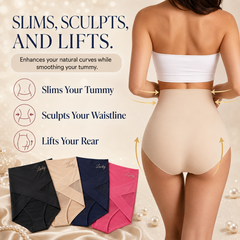 High-Waisted Shaping Brief - Seamless Tummy Control