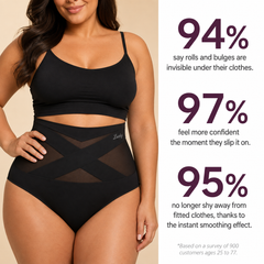 High-Waisted Shaping Brief - Seamless Tummy Control
